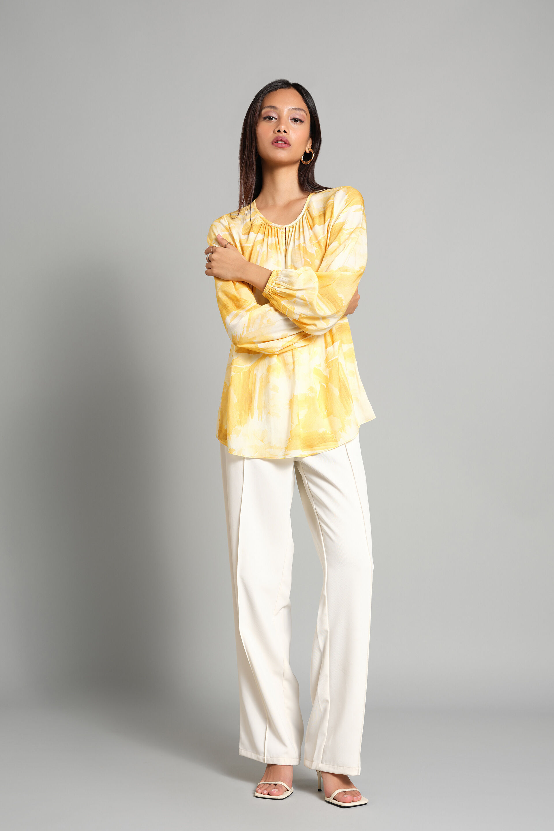 The Mellow Sun Top, Yellow, image 2